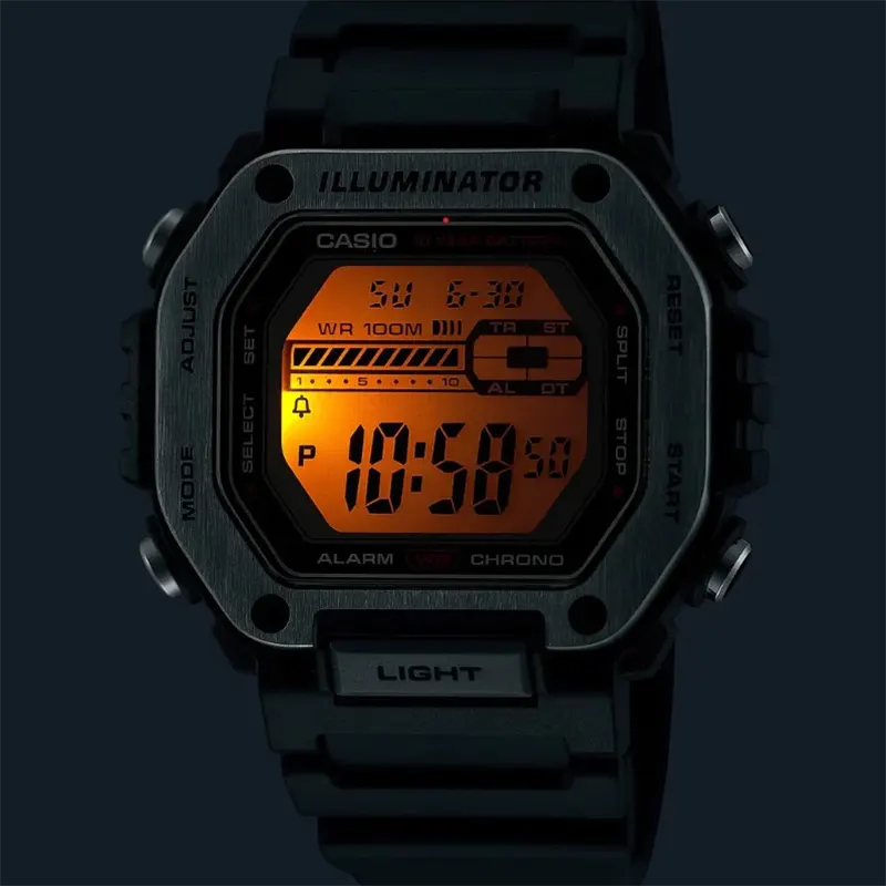 Casio Sports Youth Digital Resin Strap Men's Watch- MWD-110H-3AV